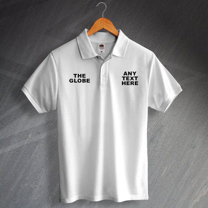 Personalised The Globe Polo Shirt