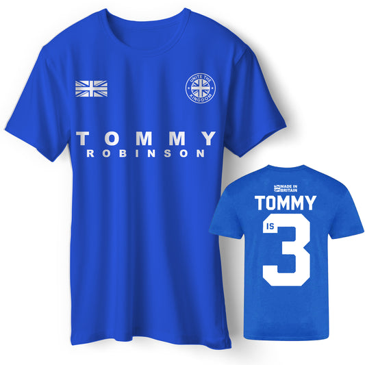 Tommy Robinson Football Shirt