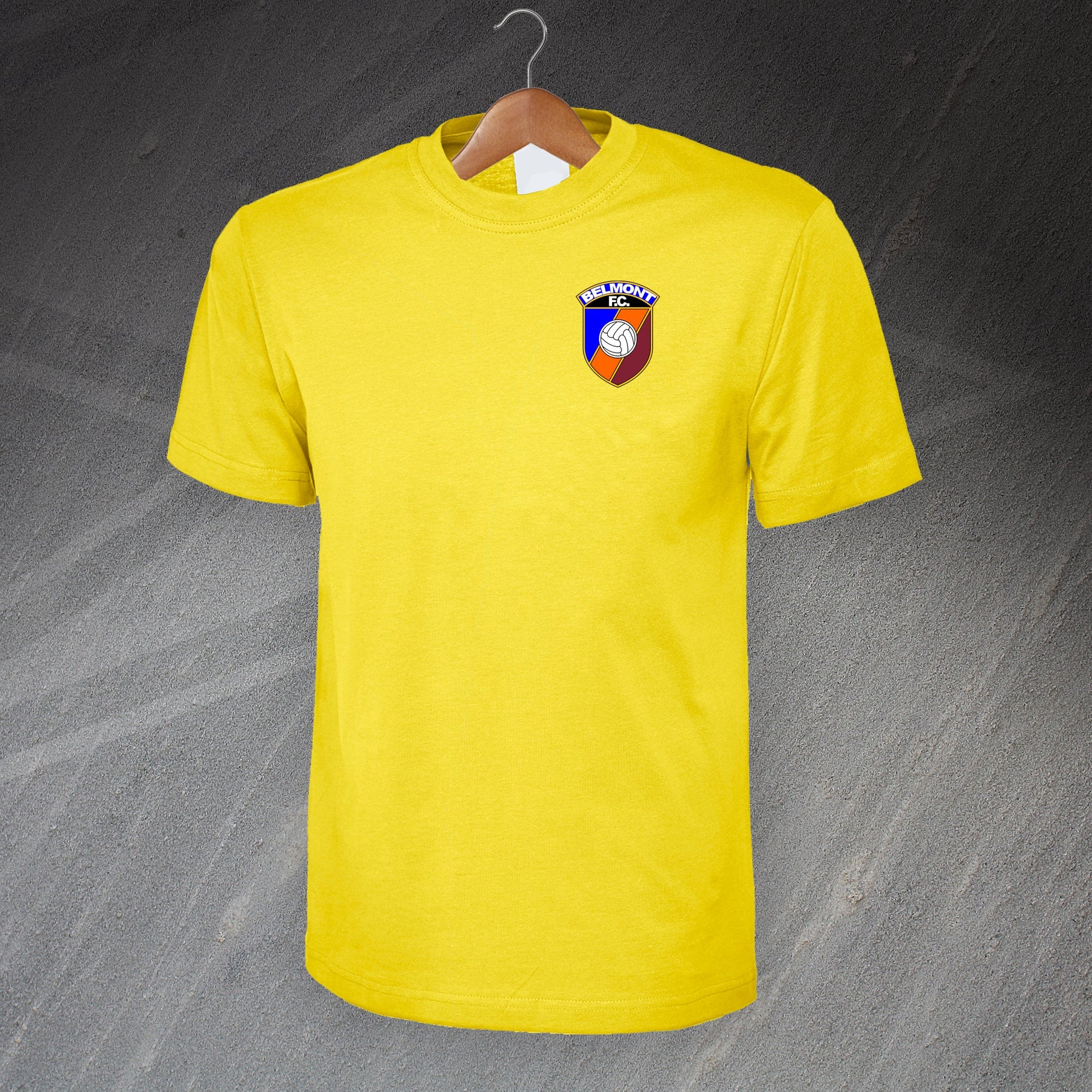 Retro Belmont FC Embroidered T-Shirt