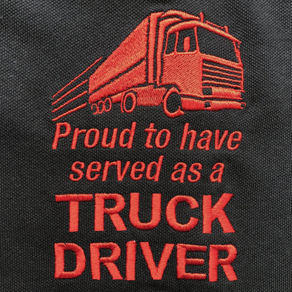 Truck Driver Embroidered Badge