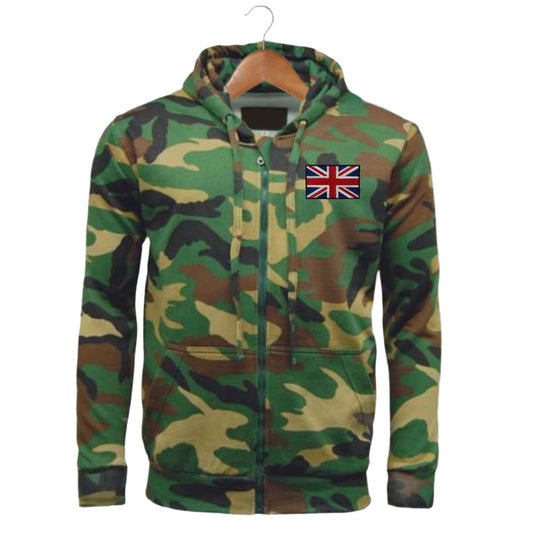 Union Jack Camouflage Hoodie