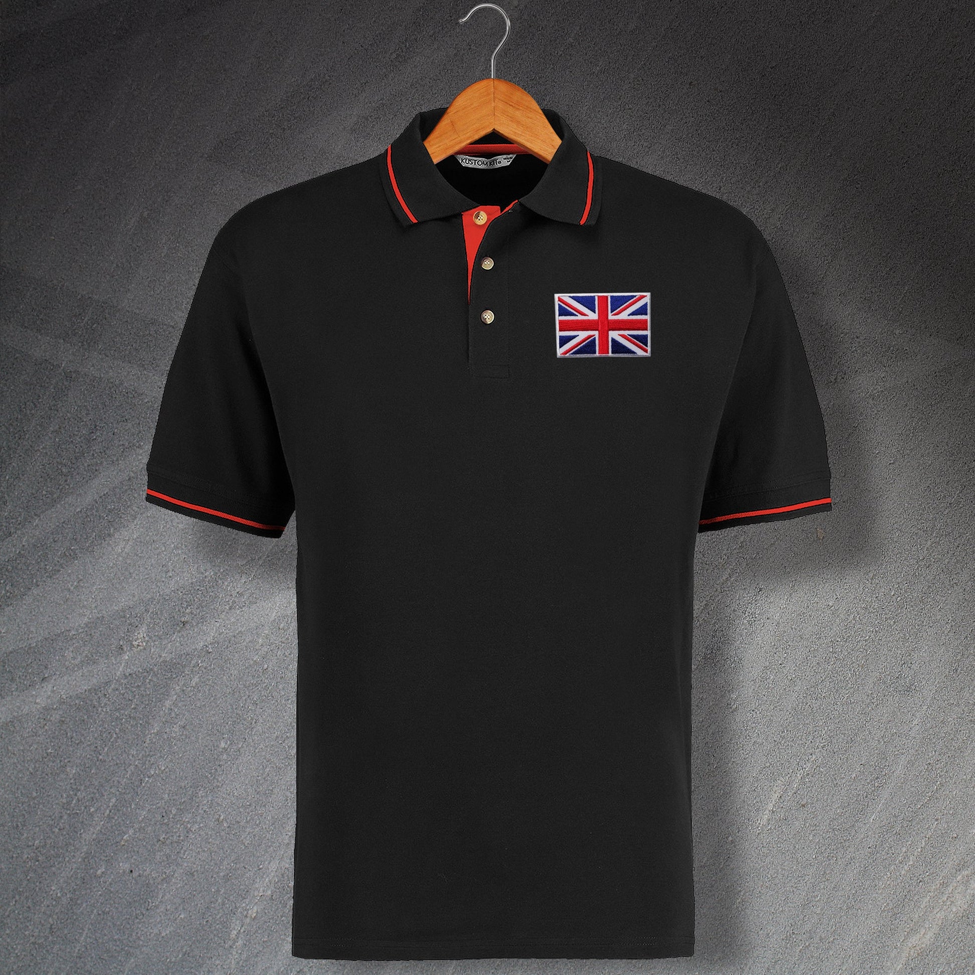 Union Jack Polo Shirt Mens