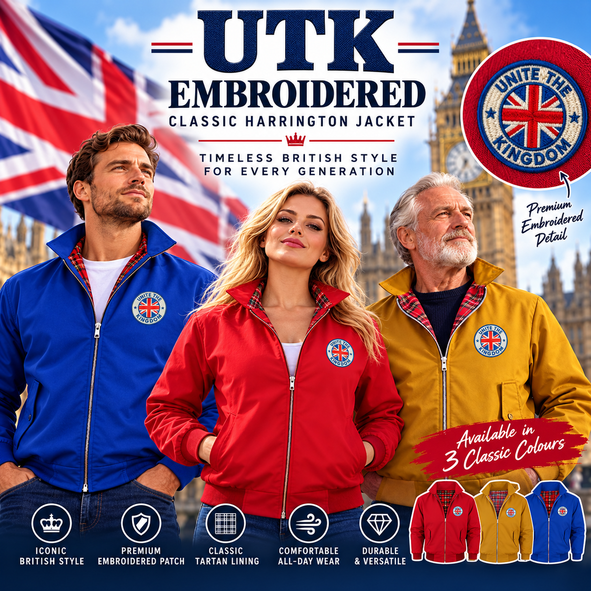 Unite The Kingdom Jacket Mens