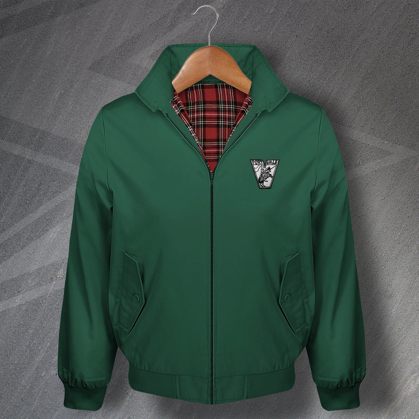 Port Vale Football Harrington Jacket