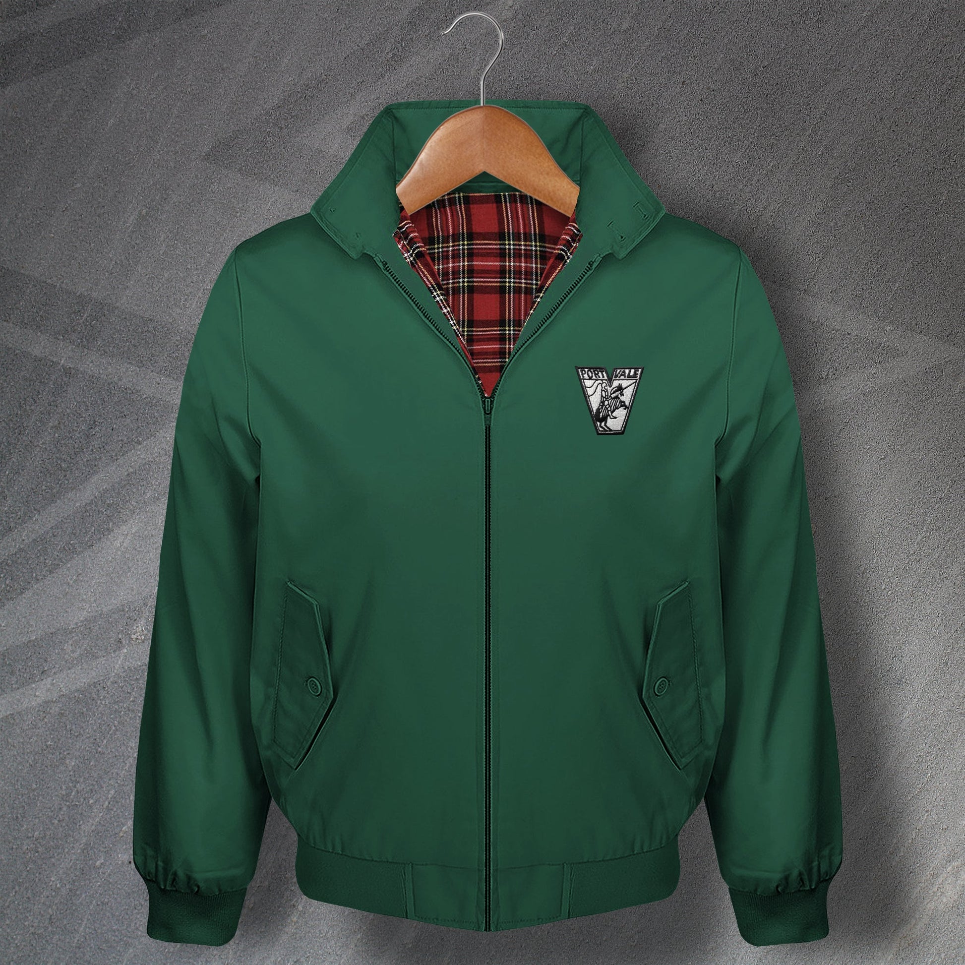 Port Vale Football Harrington Jacket