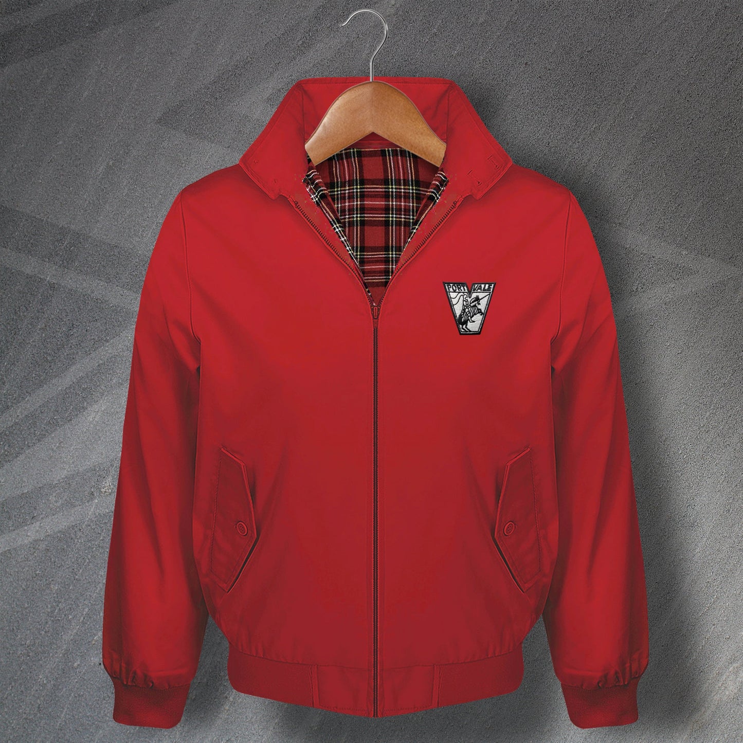 Port Vale Football Harrington Jacket