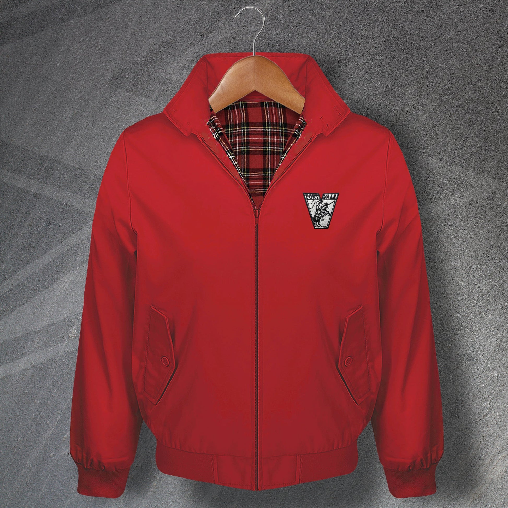 Port Vale Football Harrington Jacket
