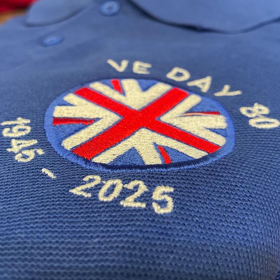 VE Day 80 Polo Shirts UK