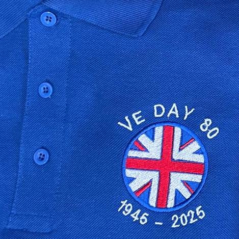 VE Day 80 Polo Shirts UK