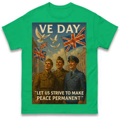 VE Day T-shirt Mens