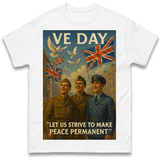 VE Day T-shirt Mens