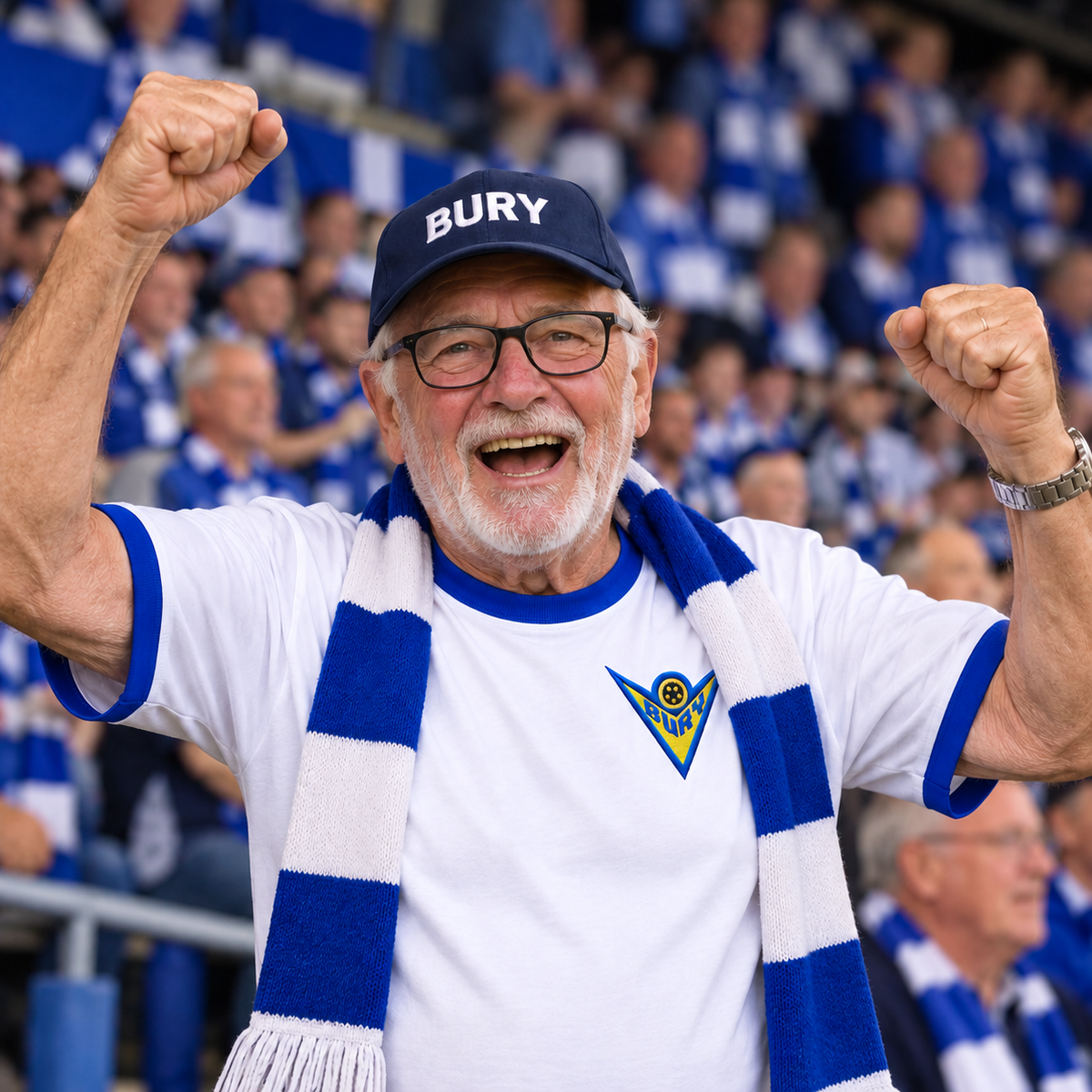 Vintage Bury FC Shirt