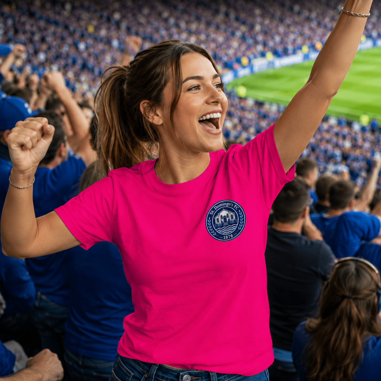 St. Domingo's FC 1878 Embroidered Classic T Shirt