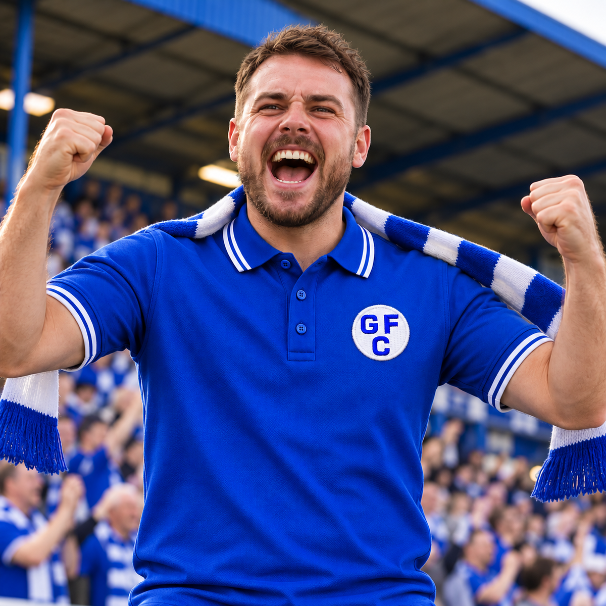 Vintage Gillingham Football Shirt
