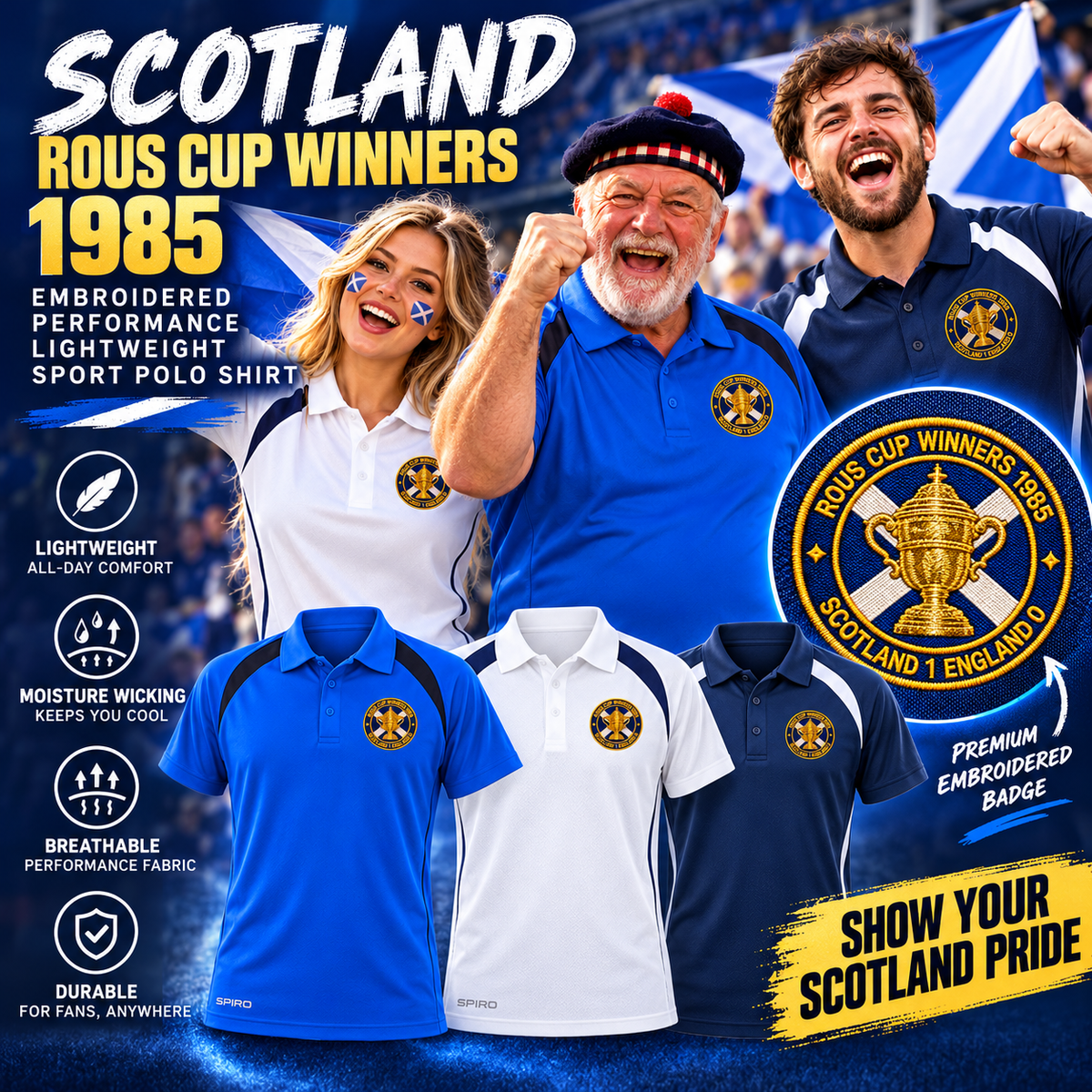 Vintage Scotland Shirt