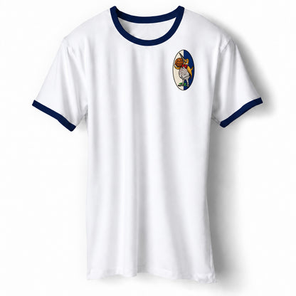 Vintage West Brom 1933 Embroidered Ringer Shirt