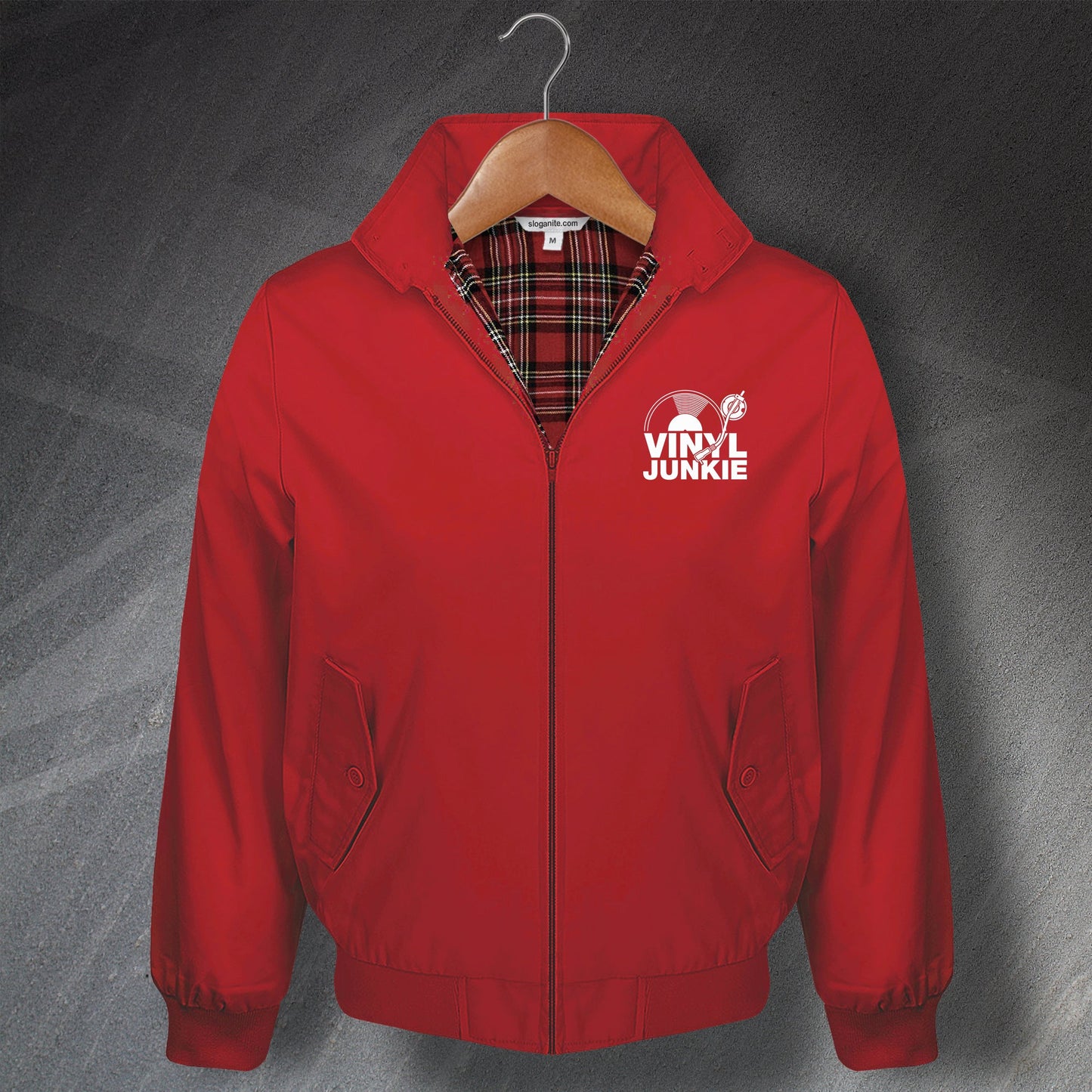 Vinyl Harrington Jacket