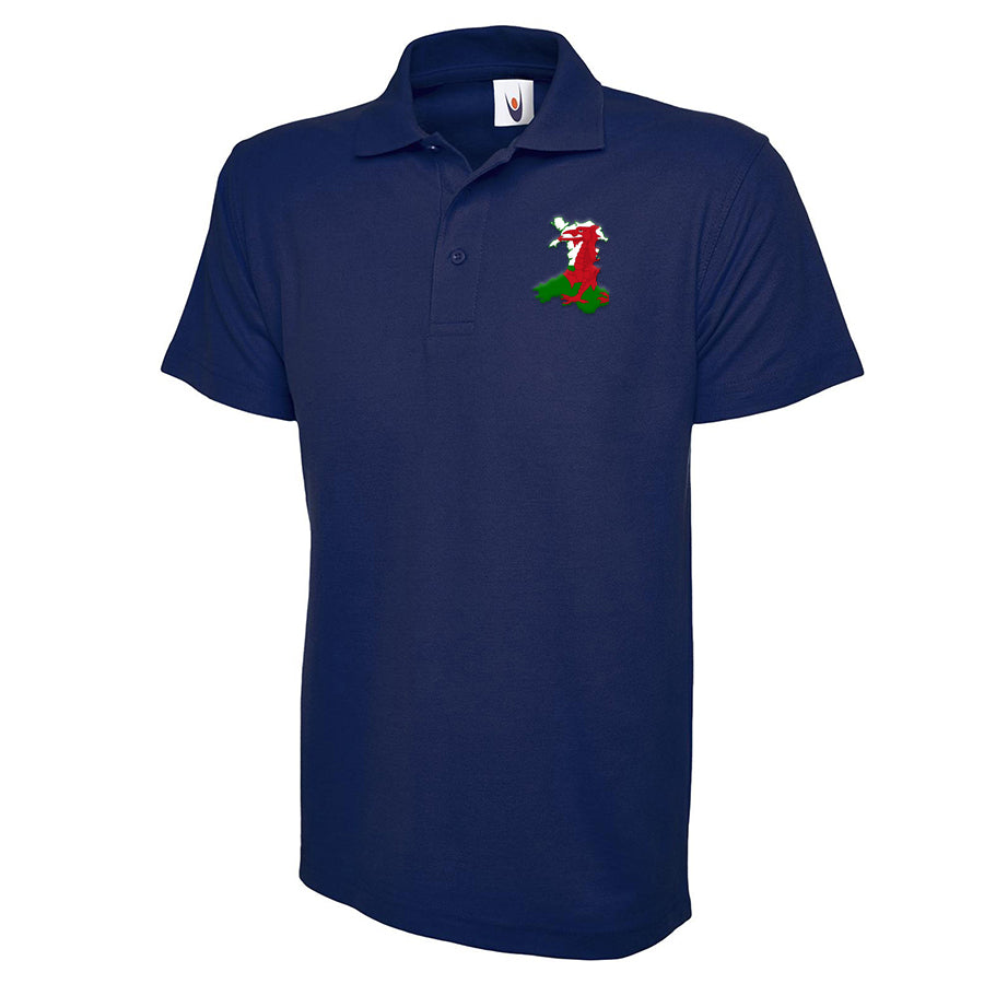Welsh Flag Polo Shirt