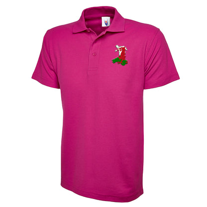 Welsh Flag Polo Shirt