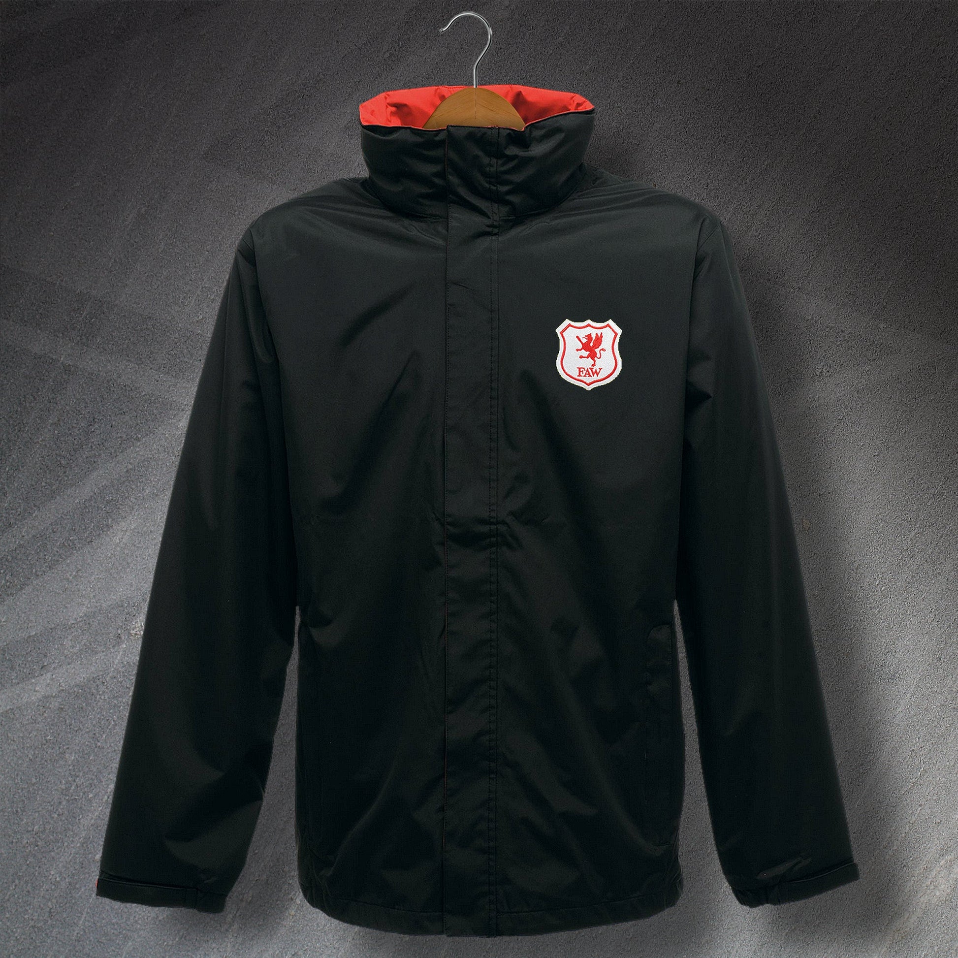 Wales Football Waterproof Jacket