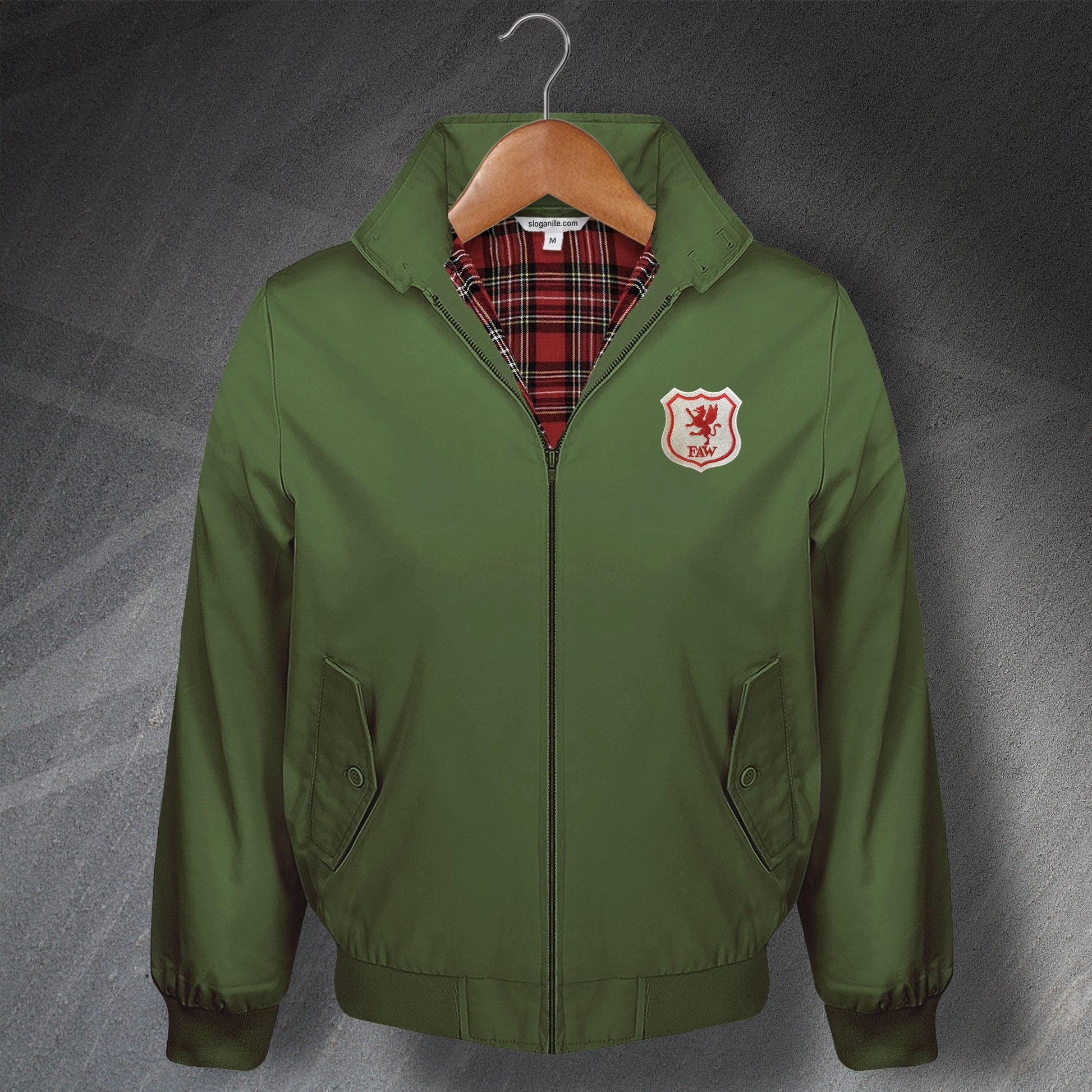Wales National Football Team Harrington Jacket