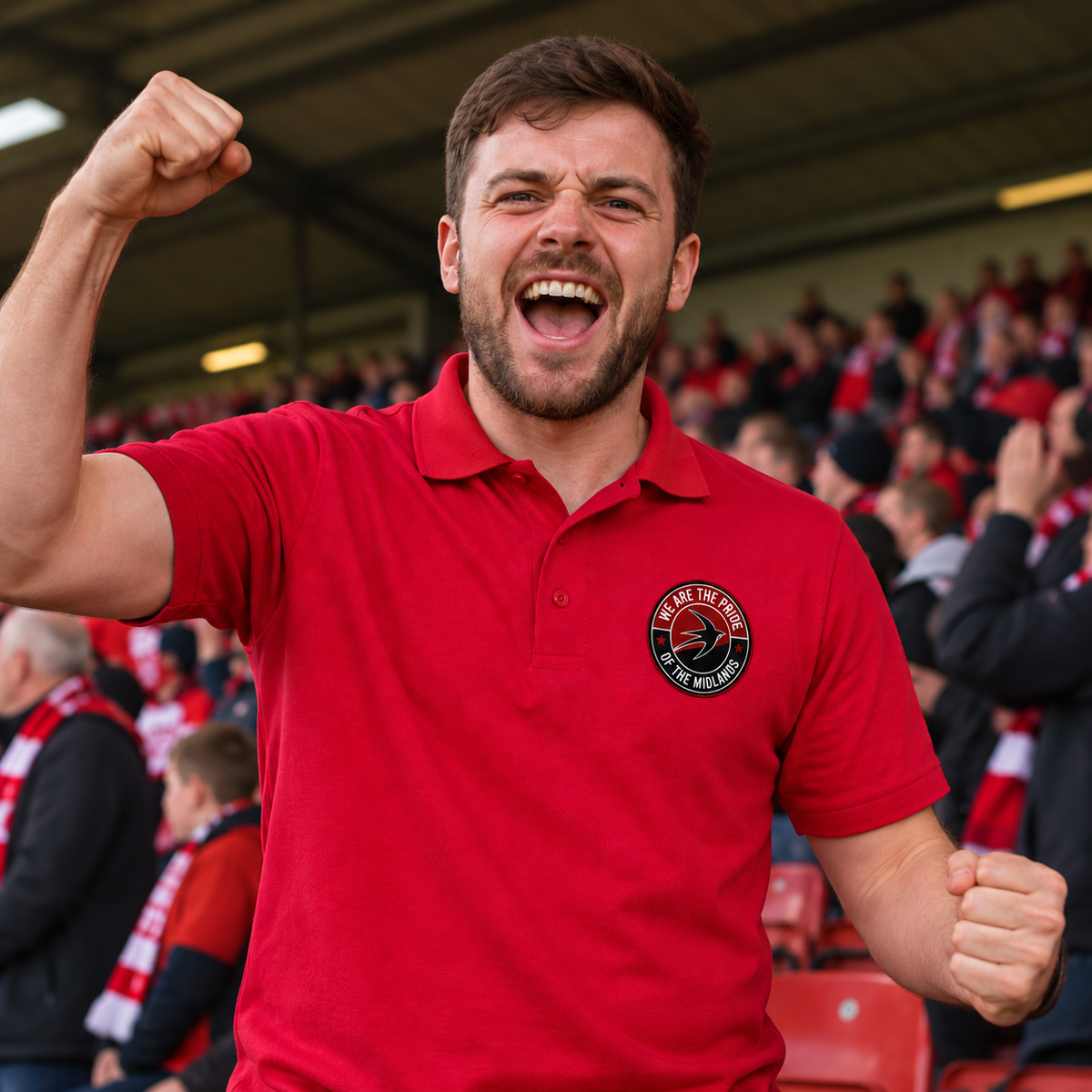 Walsall We Are The Pride of The Midlands Polo Shirt