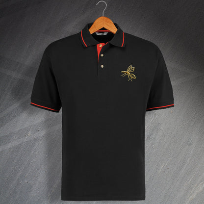 Retro Wasps Rugby Polo Shirt
