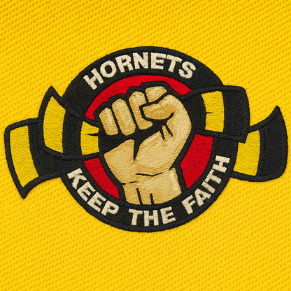 Watford FC Football Tipped Polo Shirt