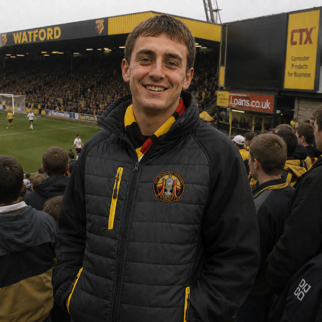 Watford Retro Play Off Winners Softshell Jacket