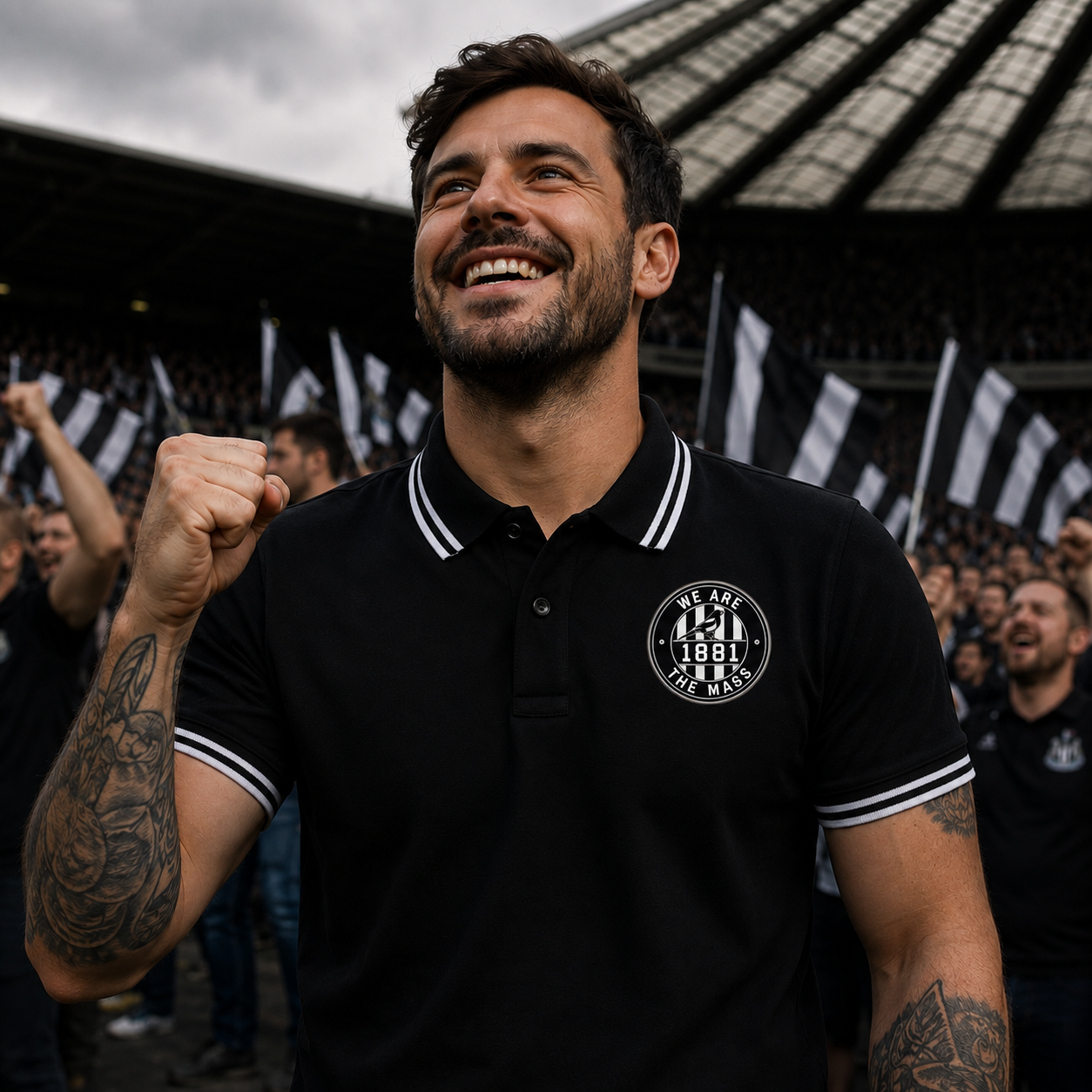 We Are The Mags Newcastle Football Shirt