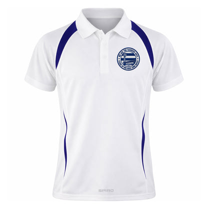We Are The Rangers Boys Embroidered Performance Lightweight Sport Polo Shirt