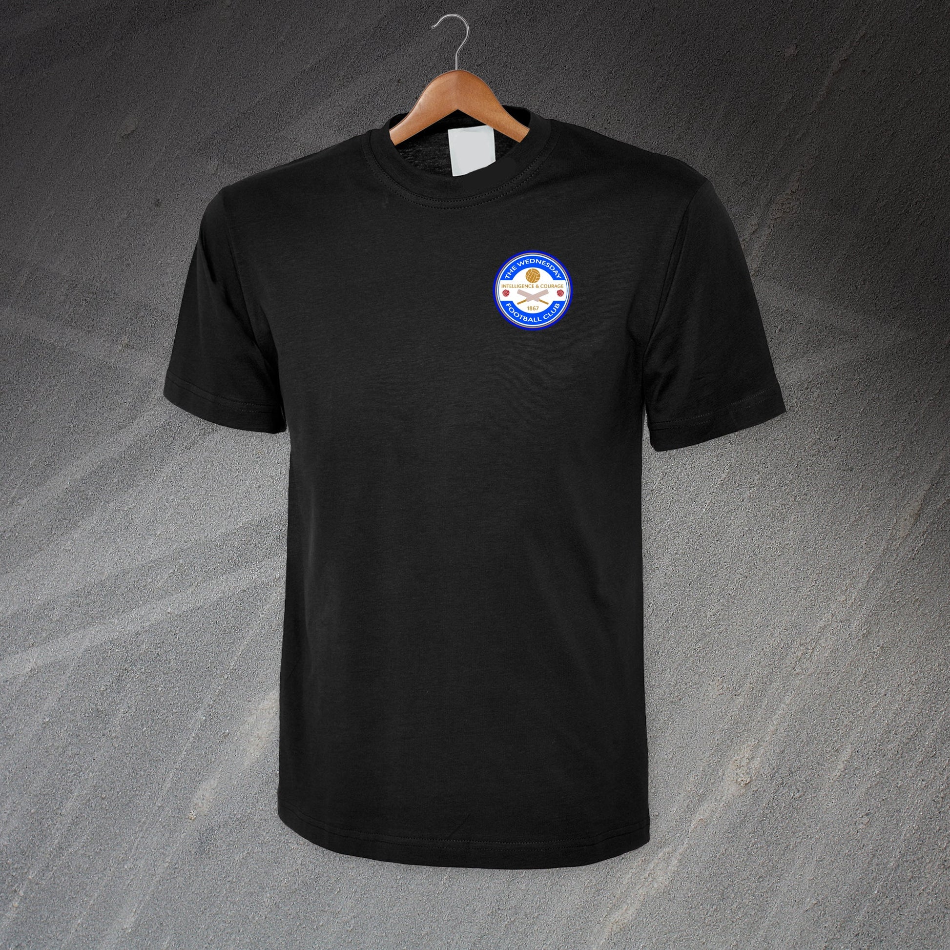 Retro The Wednesday Embroidered T-Shirt