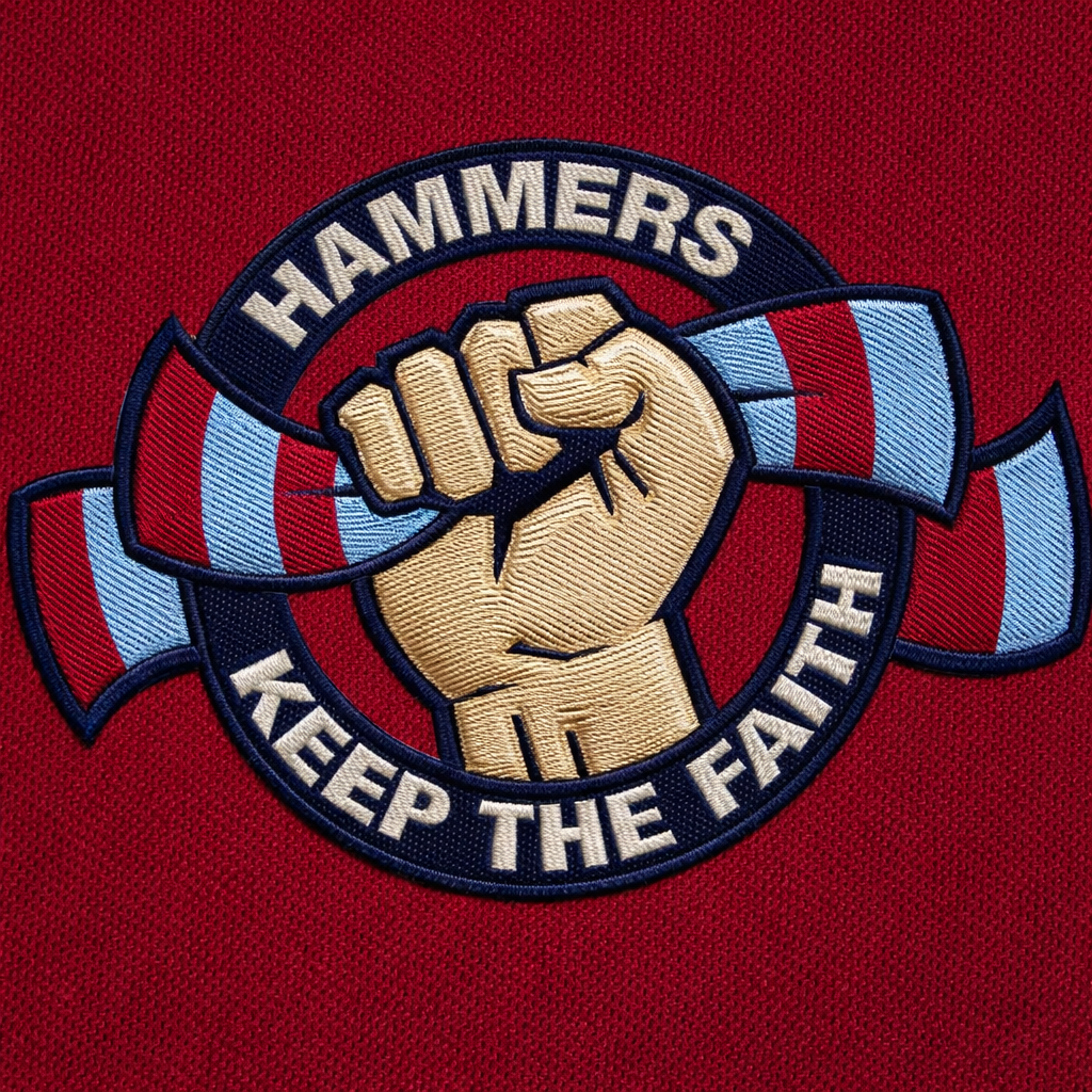 West Ham Polo Shirt Mens
