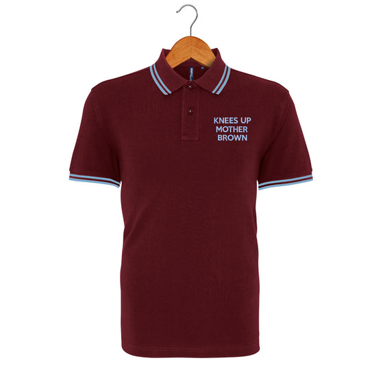 West Ham KUMB Embroidered Tipped Polo Shirt