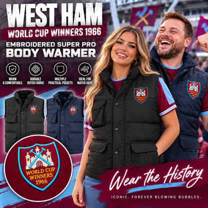 West Ham World Cup Winners 1966 Bodywarmer