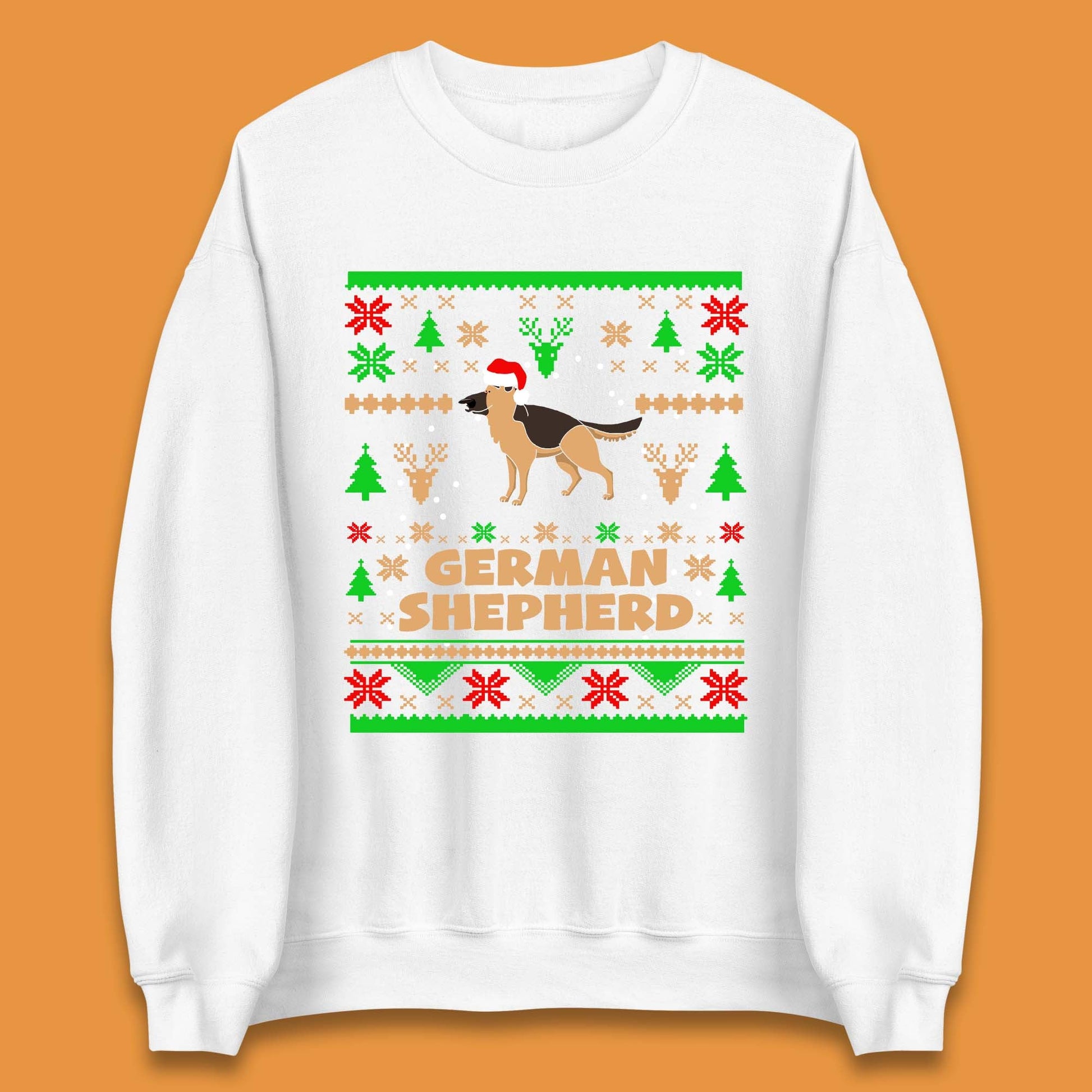 German Shepherd Christmas Jumper UK