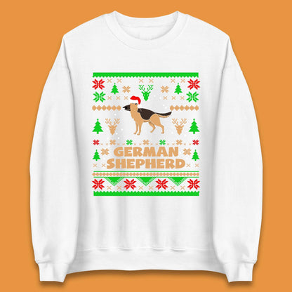 German Shepherd Christmas Jumper UK
