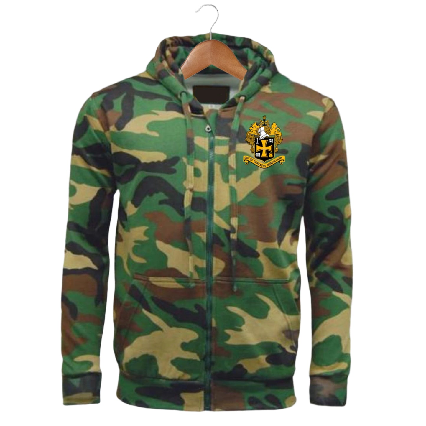 Wolves Camo Hoodie