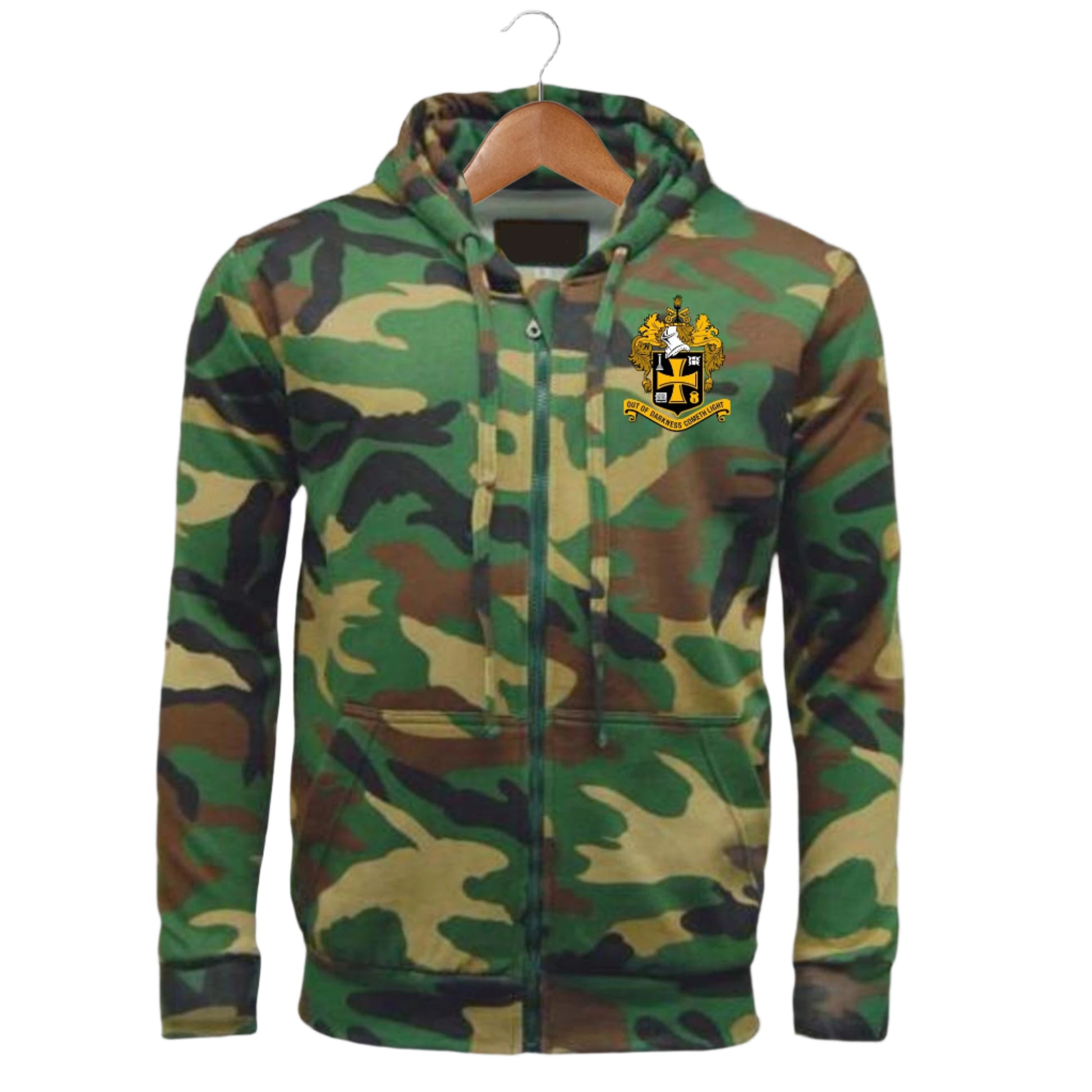 Wolves Camo Hoodie
