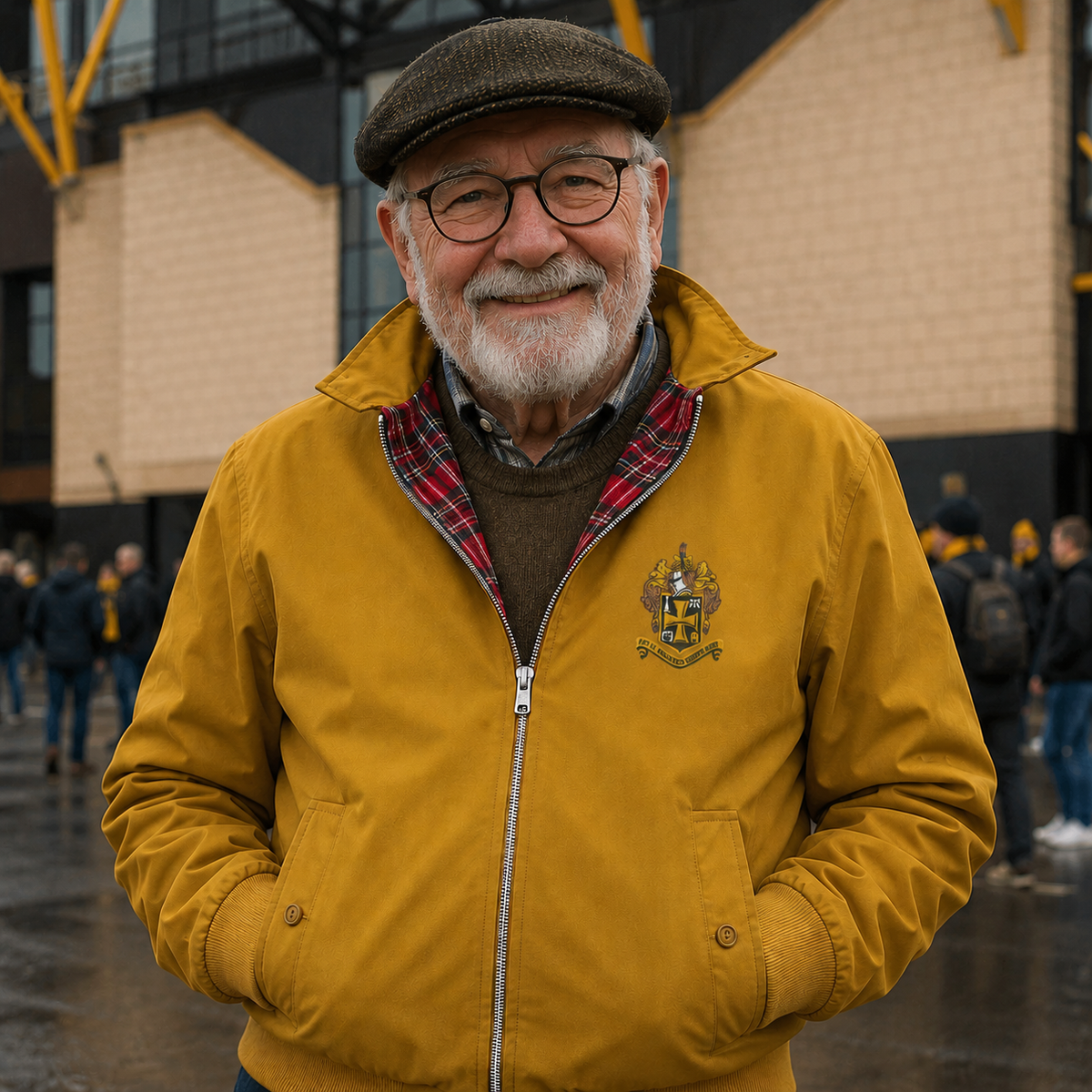 Wolves Football Harrington Jacket