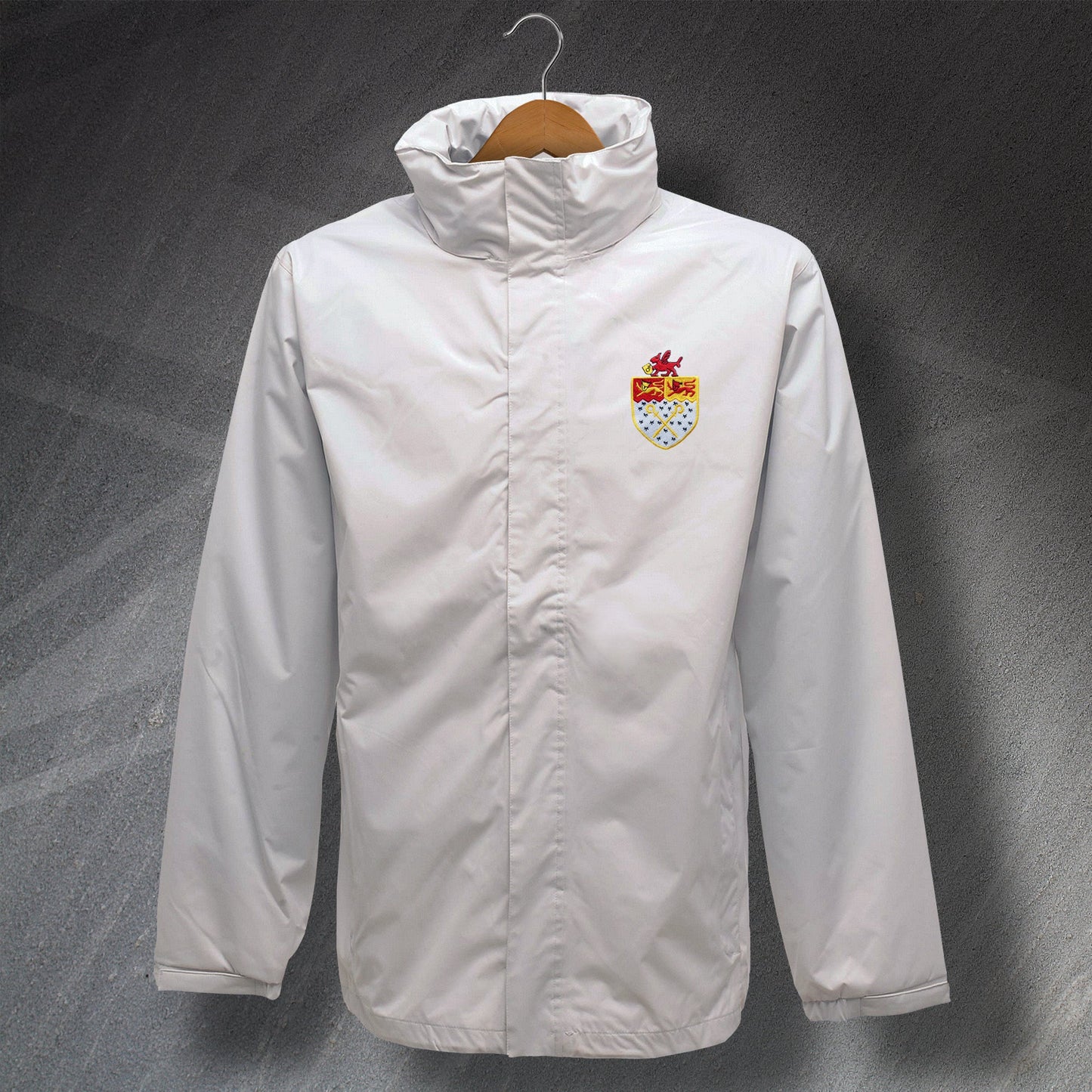 Retro Wrexham Waterproof Jacket