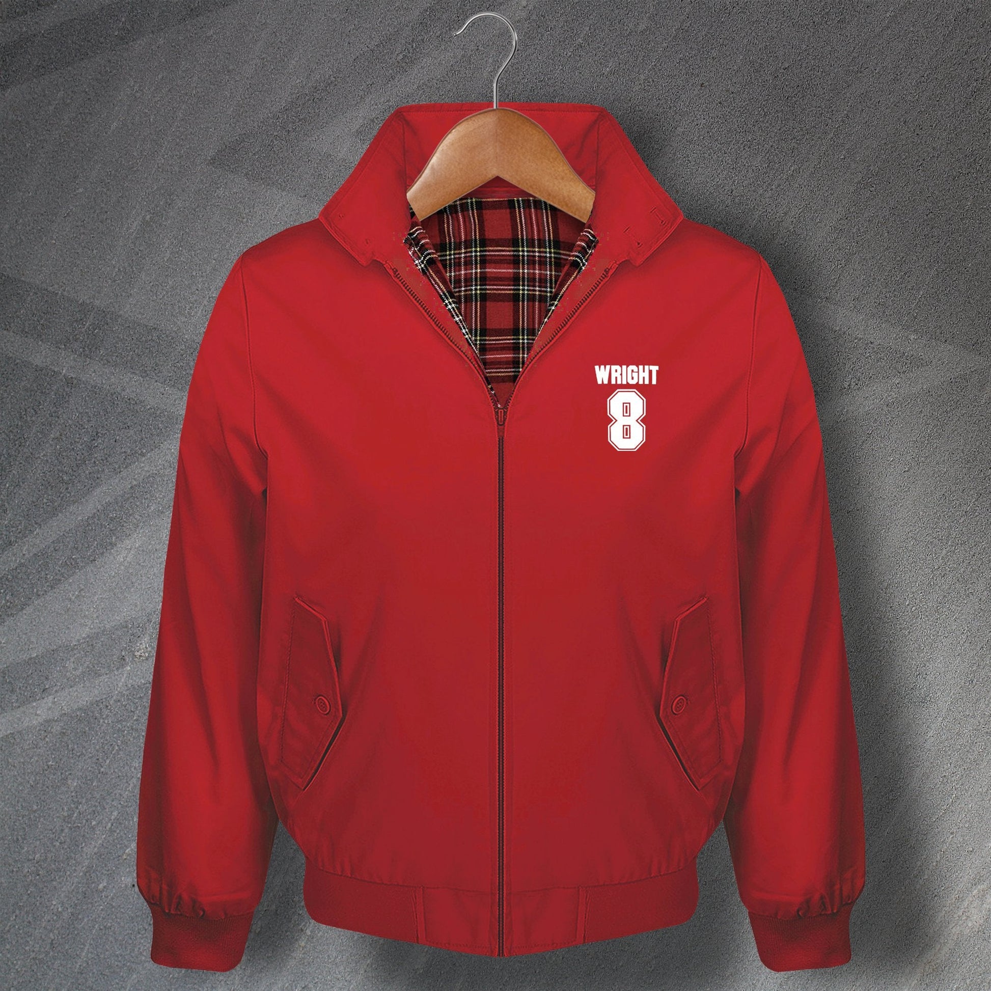 Personalised Football Harrington Jacket