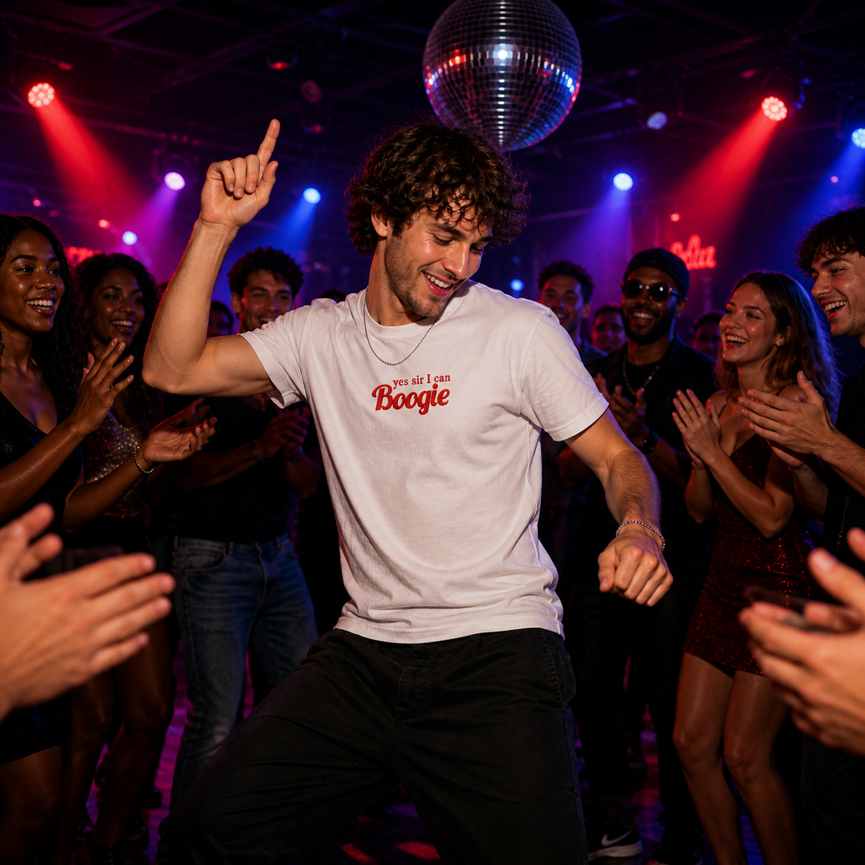 Yes Sir I Can Boogie Disco T-Shirt
