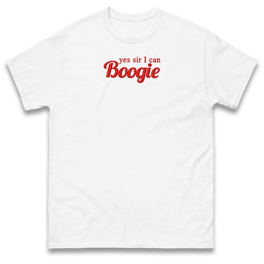Yes Sir I Can Boogie Disco T-Shirt