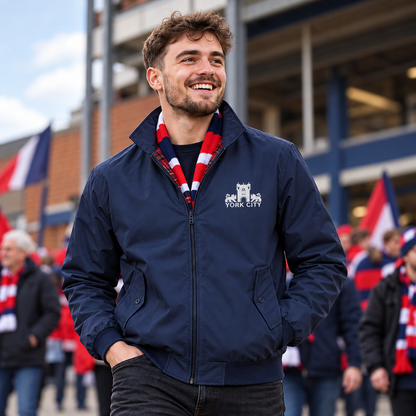 York Football Harrington Jacket
