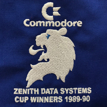 Chelsea Zenith Data Systems Cup Winners 1989-90 Badge