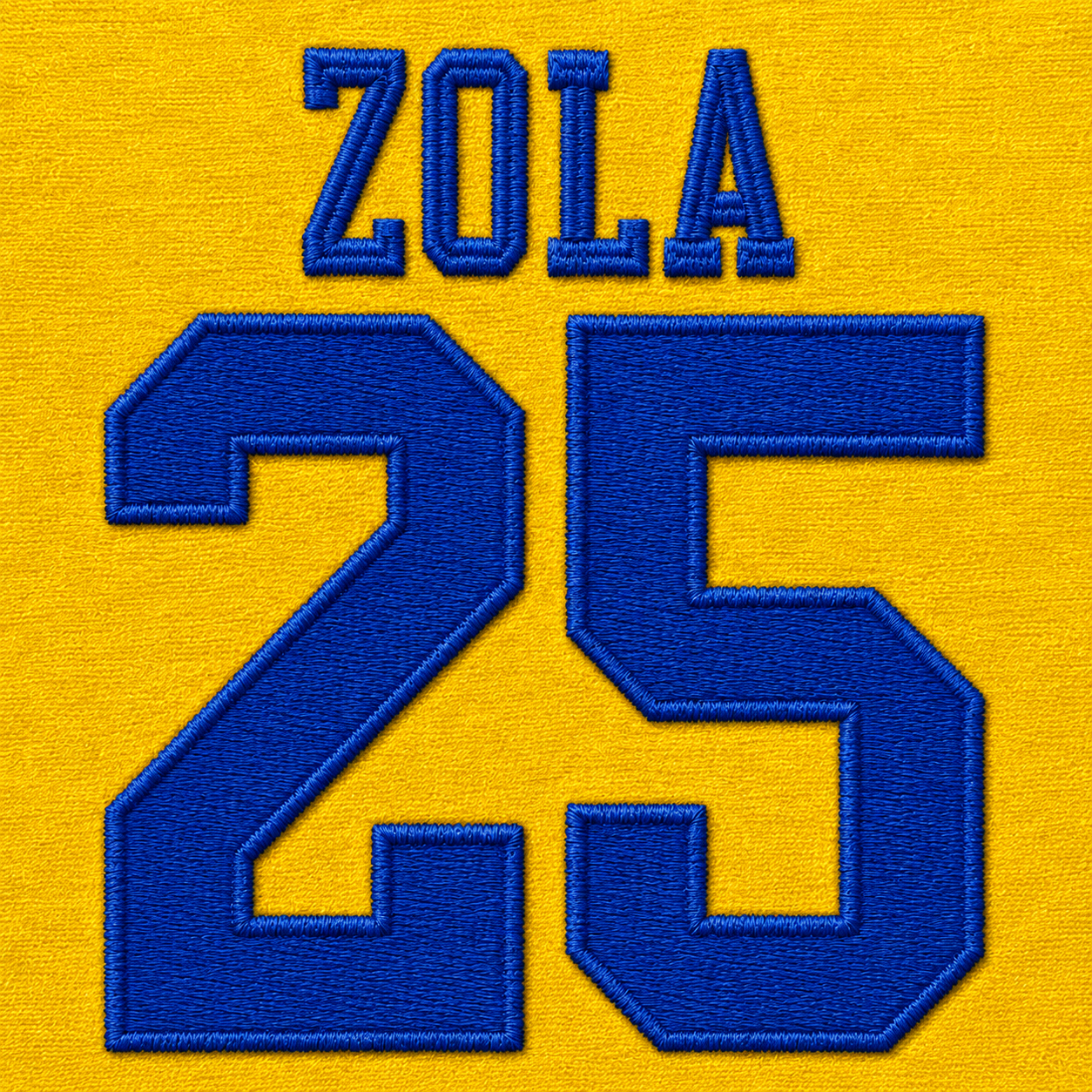 Zola Chelsea Football Shirt