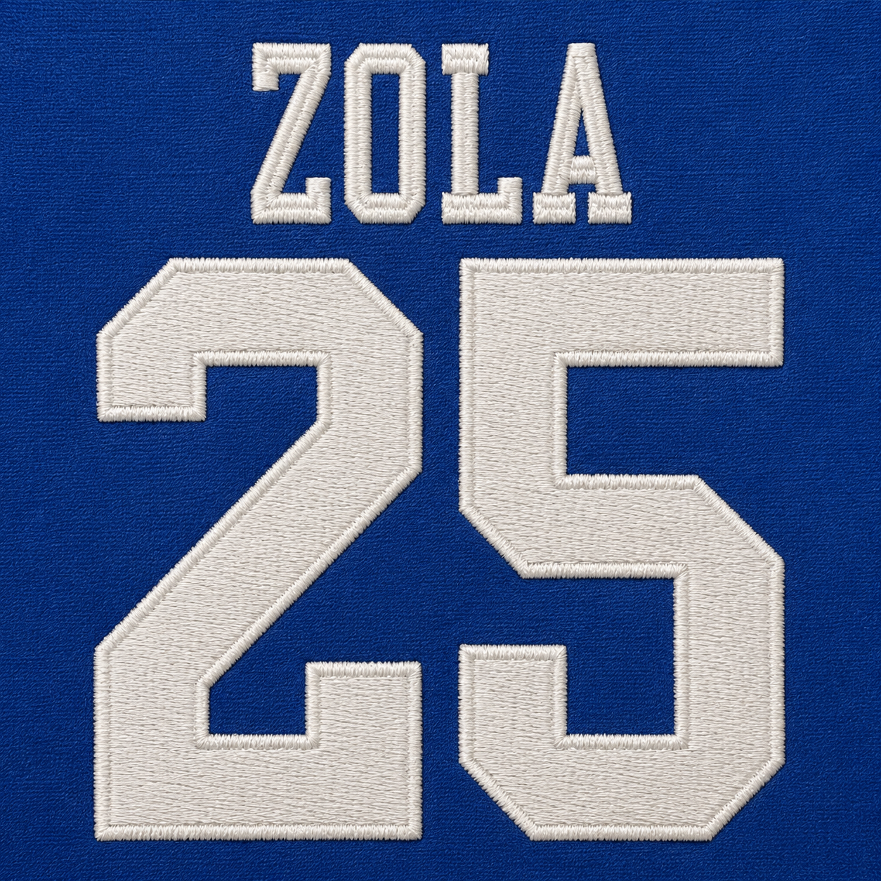 Zola Chelsea Football Shirt