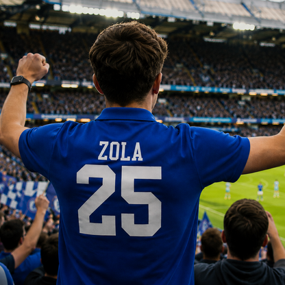 Zola Chelsea Football Shirt